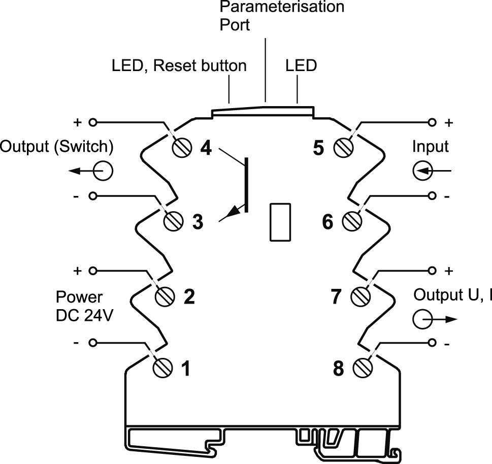 751322 Converter|Isolation converter|Analog limit switch|Analog limit switch