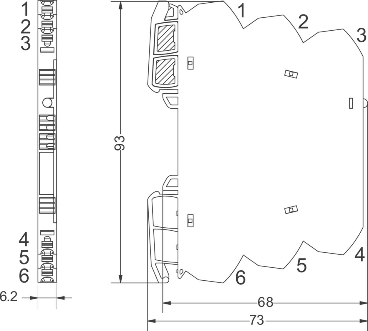 761019 Control unit|Relay coupler|Standard contacts|LCIS