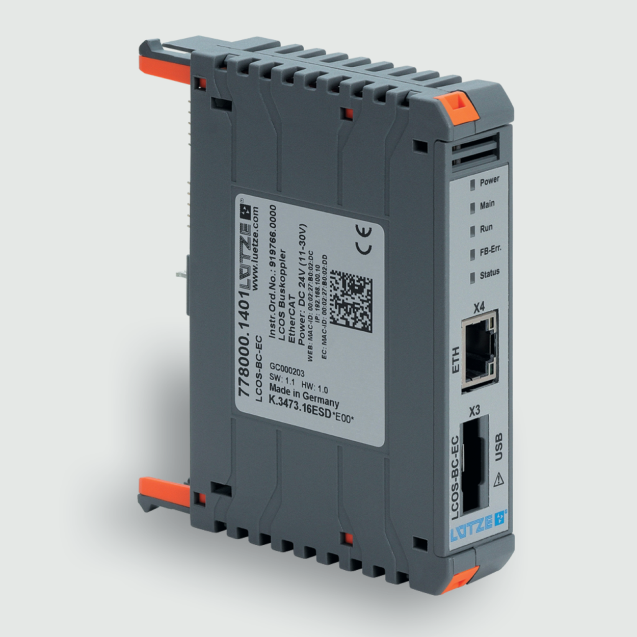 778000.1401 Communication|I/O System|LCOS IP20|BUS Coupler