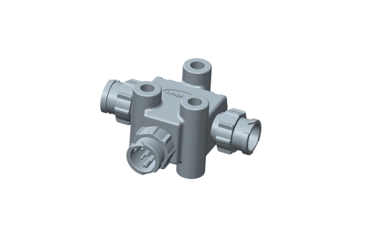 AB-AD-040404-MMM-TQ001 X-Lok Push Lock Connector