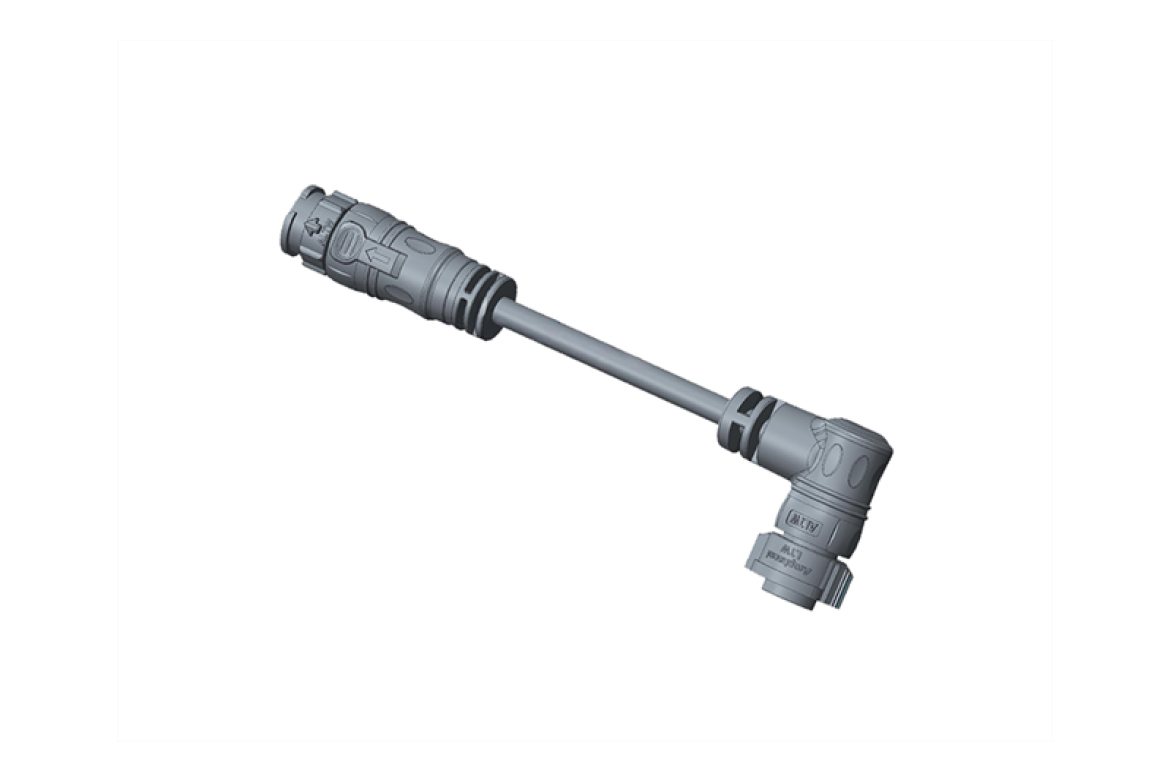 AB-BB02HL-BBBR-QD003 X-Lok Push Lock Connector