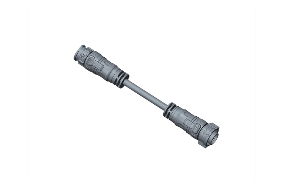 AB-BB02ML-BBBL-QE004 X-Lok Push Lock Connector