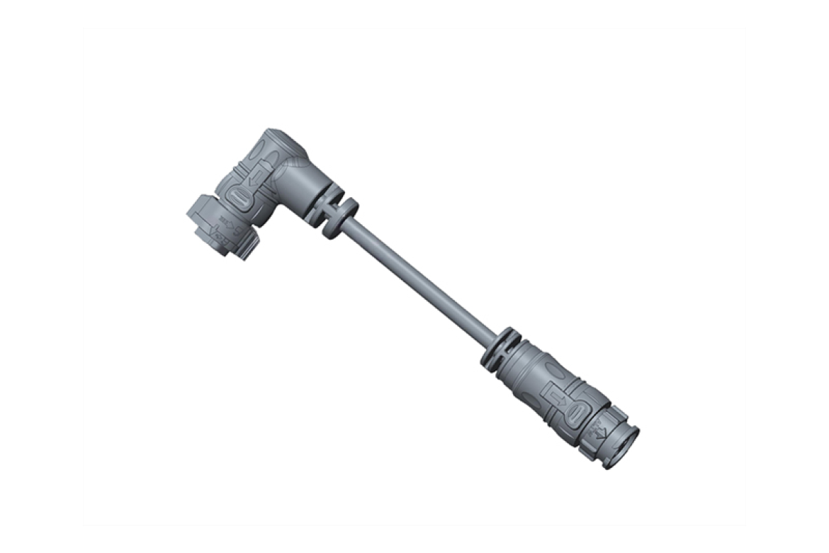 AB-BD02FR-BDHL-QD003 X-Lok Push Lock Connector