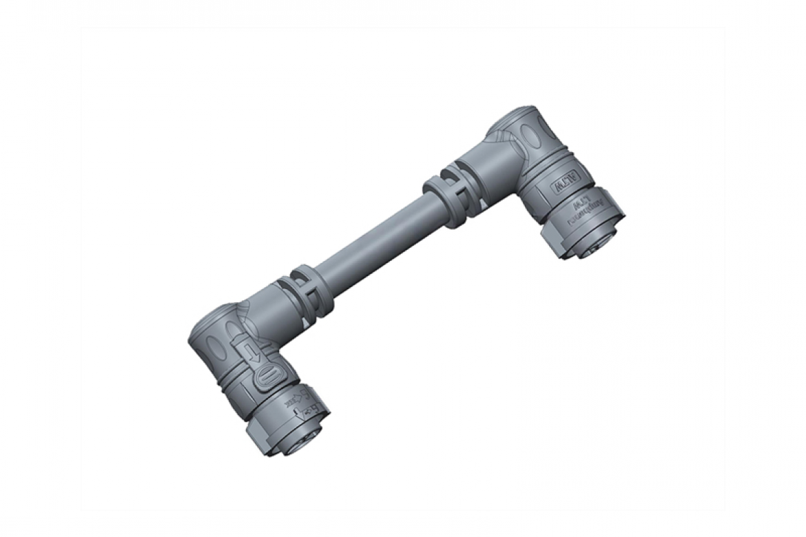 AB-CB04BR-CBBR-QD005 X-Lok Push Lock Connector