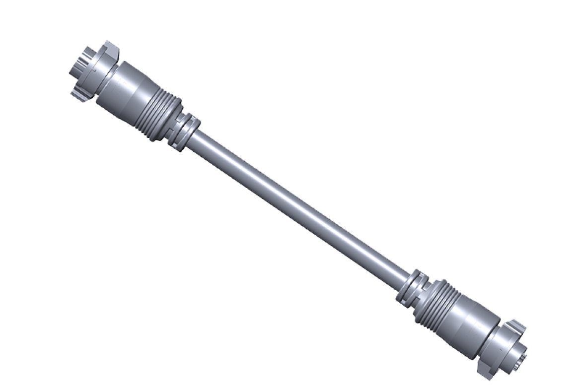 AB-DCD06FL-DCDBL-QC005 X-Lok Push Lock Connector