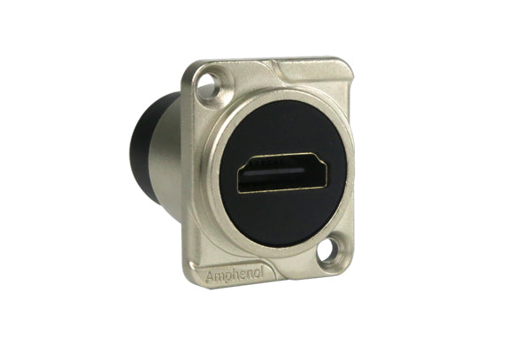 AC-HDMI-RR HDMI Data ChassisMounts, DType, Nickel Finish. Comparable part no: NAHDMI-W