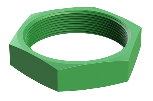 AHD17-PN01-GRN AHD Series 9 Pin PANEL NUT (used on the AHD17-9-1939PES80) GREEN