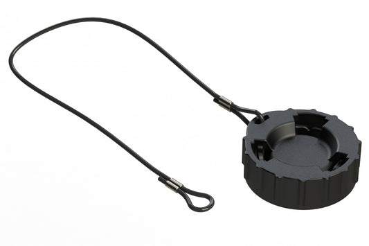 AHDC06-18-T Size 18 Protective Cap for Receptacle, with Cord Grip