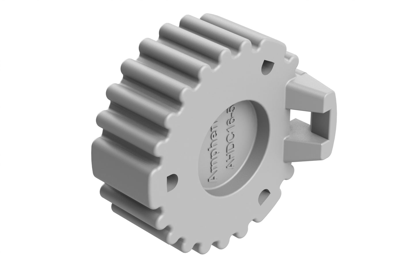 AHDC16-5 Protective Cap for 5 Position Receptacles, AHD Series, Grey