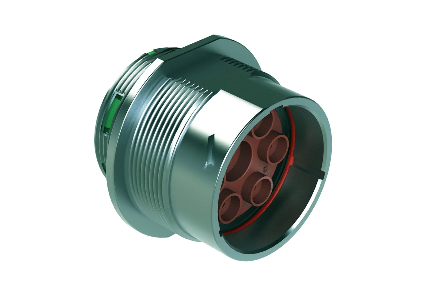 AHDM04-24-07PN 7 Position Receptacle, Pin, Shell Size 24, Pin, Standard Seal, Wide Thread