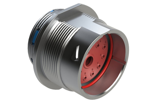 AHDM04-24-14PR 14 Position Receptacle, Pin, Shell Size 24, Reduced Diameter Seal (Blue Adapter). HD34-24-14PE