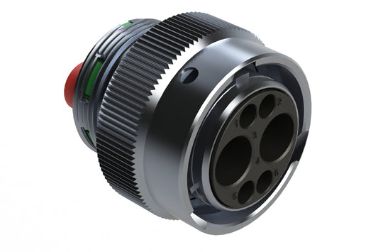 AHDM06-18-06PN-C030 2 Position Plug, Pin, Shell Size 18, Wide Thread. HD36-18-6PN-C030