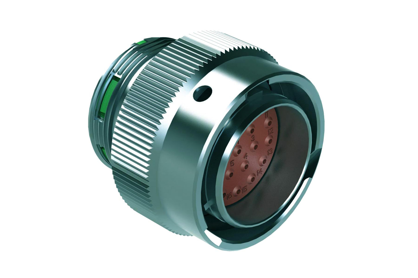 AHDM06-18-21PN 21 Position Plug, Shell Size 18, Pin, Standard Seal, Wide Thread. HD36-18-21PN