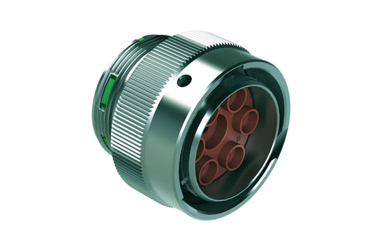 AHDM06-24-07PN 7 Position Plug, Shell Size 24, Pin, Standard Seal, Wide Thread