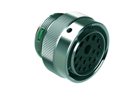 AHDM06-24-18SN 18 Position Plug, Size 24, Socket, Standard Seal, Wide Thread. HD36-24-18SN