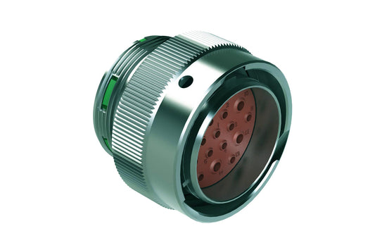 AHDM06-24-19PN 19 Position Plug, Size 24, Pin, Standard Seal, Wide Thread. HD36-24-19PN
