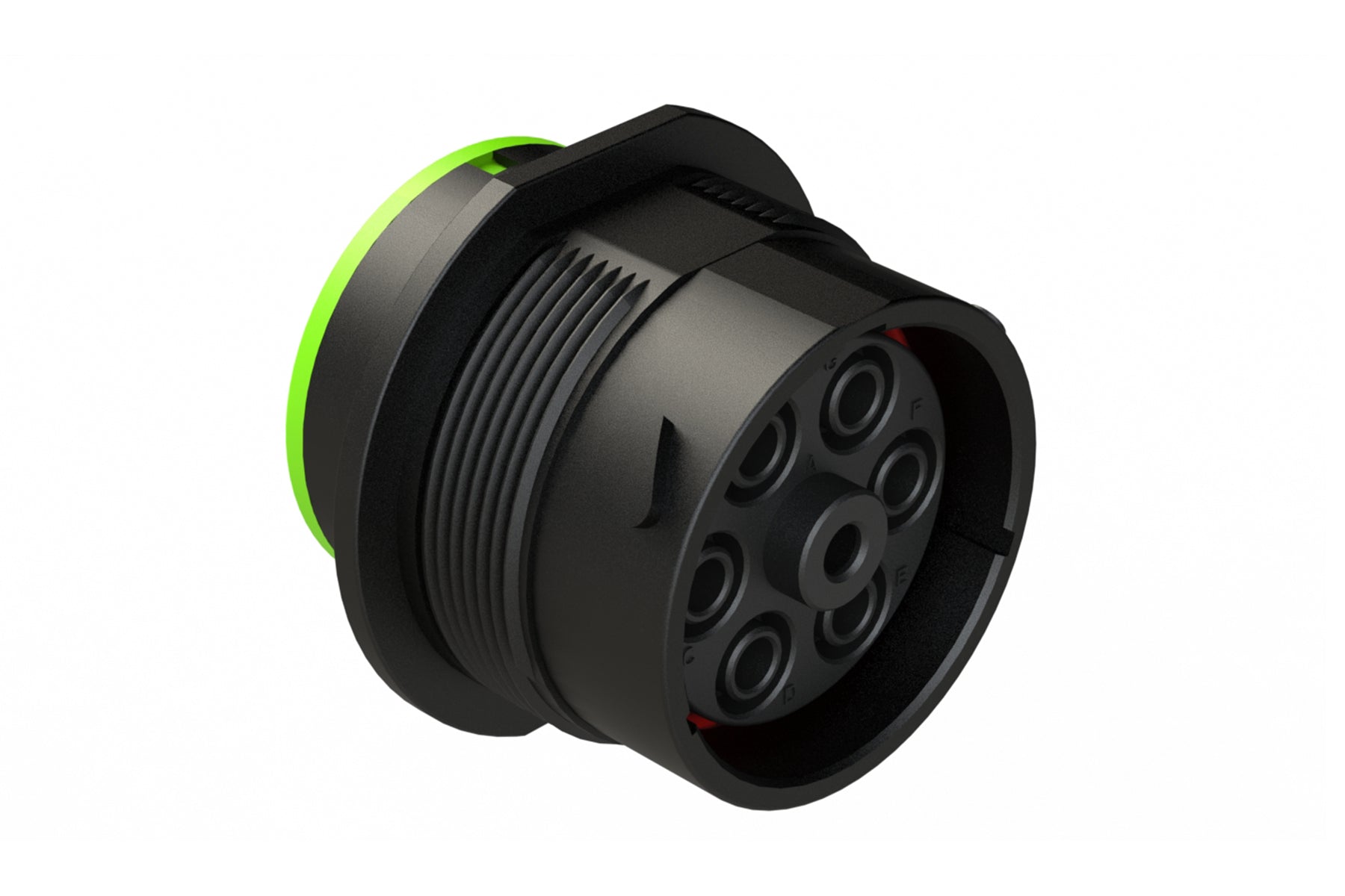 AHDP04-24-07SN-SRA 7 Position Receptacle, Socket, Shell Size 24, Norma ...