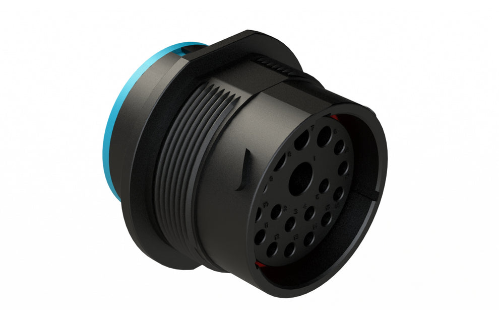 AHDP04-24-18SR-SRA 18 Position Receptacle, Socket, Shell Size 24, Redu ...