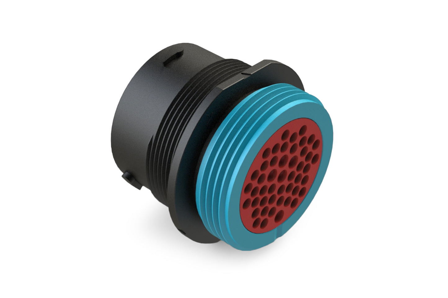 AHDP04-24-47PR-WTA 47 Position Receptacle, Pin, Shell Size 24, Reduced Diameter Seal (Blue Adapter), Wide Thread Adapter. HPD24-24-47PE-L024, HDP24-24-47PE-L024