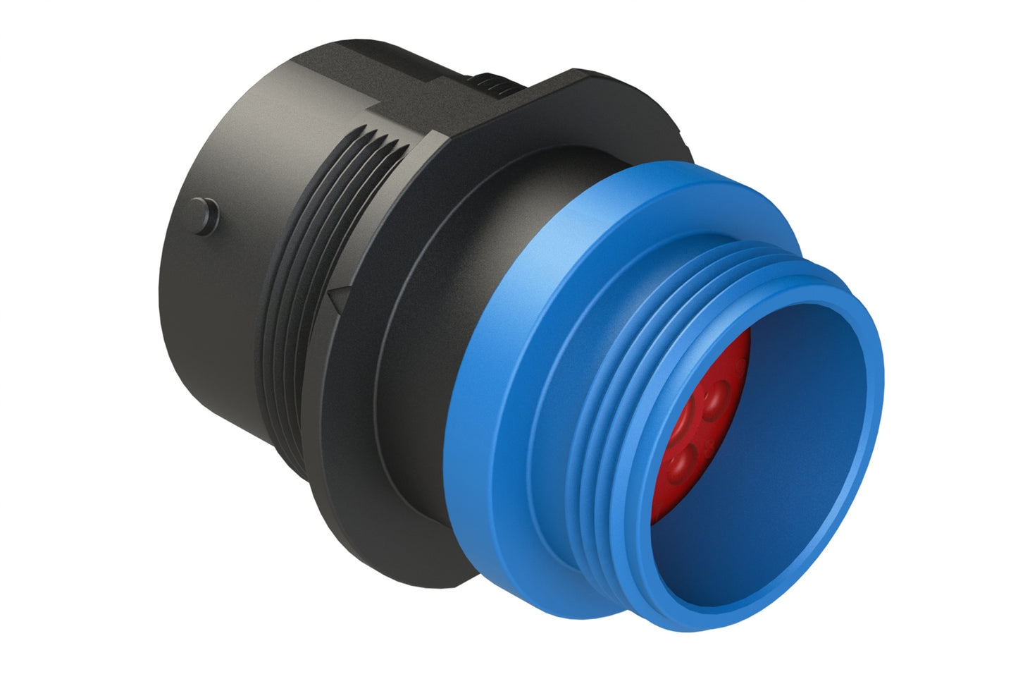 AHDP04-24-91PR-STA 9 Position Receptacle, Pin, ISOBUS, Shell Size 24, Reduced Diameter Seal (Blue Adapter), Small Thread Adapter. HDP24-24-91PE-L015