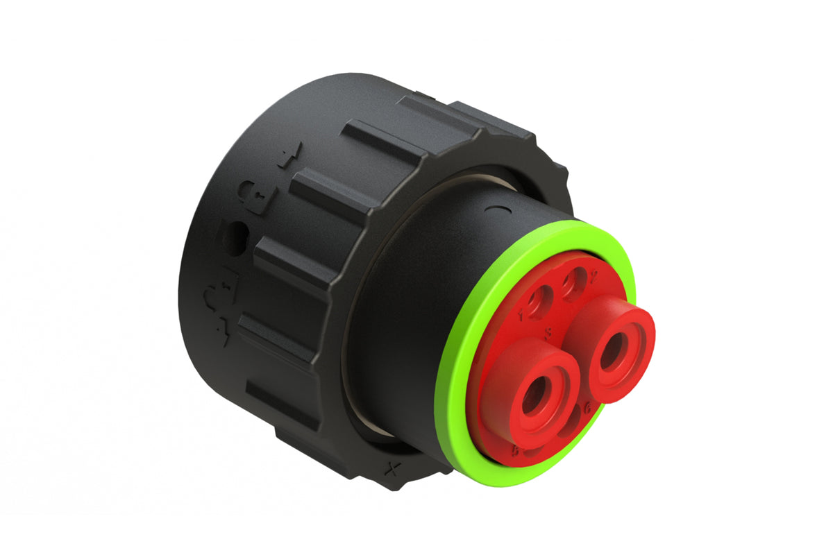 Plug String Diam AHDP06-18-06SN-SRA 6 Position Plug, Socket, Shell Size 18, Normal Diam ...