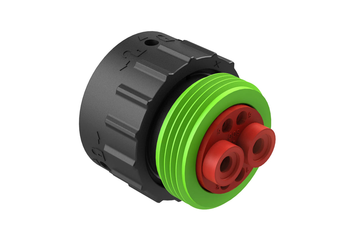 Plug String Diam AHDP06-18-06SN-WTA 6 Position Plug, Socket, Shell Size 18, Normal Diam ...