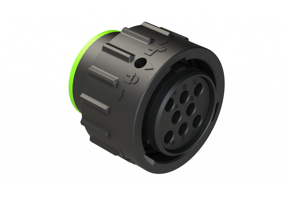 AHDP06-18-08SN-SRA 8 Position Plug, Socket, Shell Size 18, Normal Diam ...