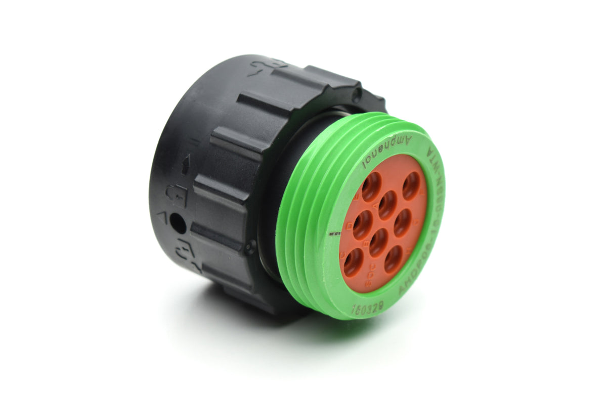 Plug String Diam AHDP06-18-08SN-WTA 8 Position Plug, Socket, Shell Size 18, Normal Diam ...