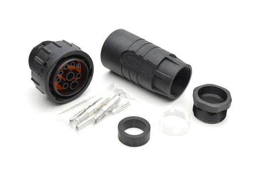 AHDP06-24-91S-BS1-K06M Isobus connector for 14-18mm cable diameter, Kit incl. Contacts (2x VN 02 036 0026 6 ; 2x AT62-203-12141; 4x AT62-201-16141)