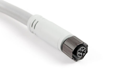 AM-N05S-M20 M12 Single ended Cable Assembly, 5 Positions, NMEA 2000 Plug, Female Socket, 20 Meters length