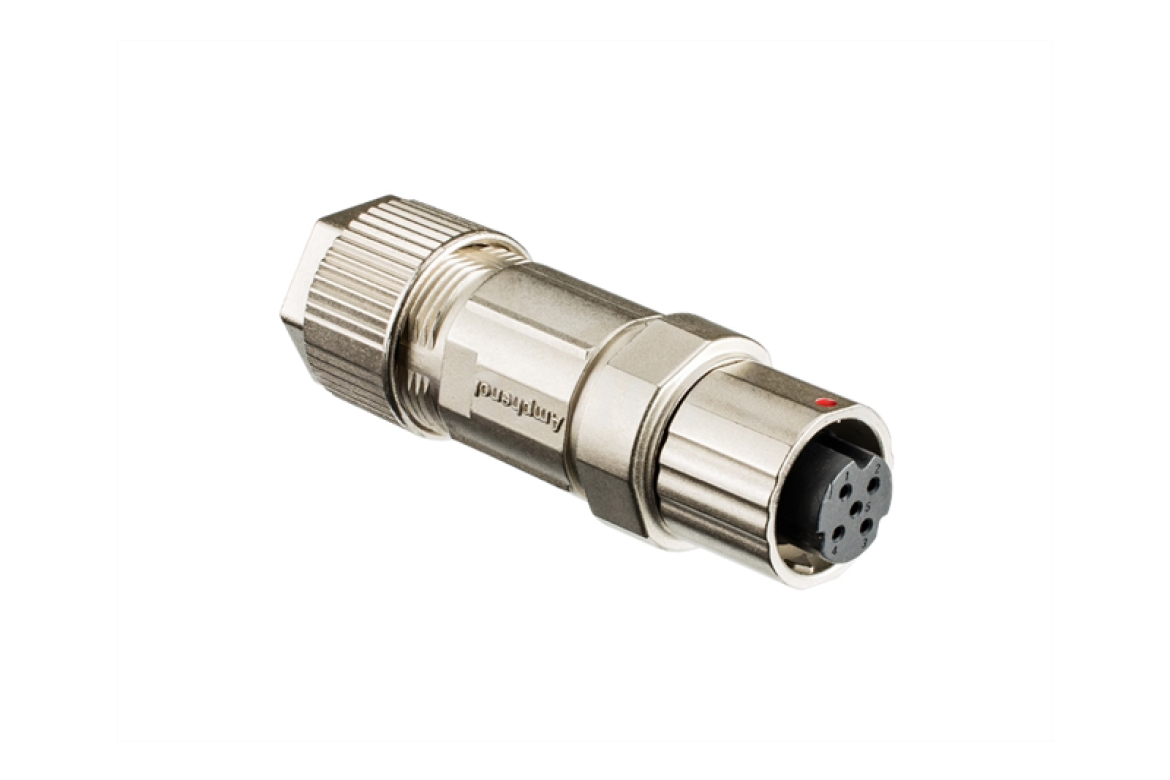ASU-08BFFB-QL7001 X-Lok Push Lock Connector