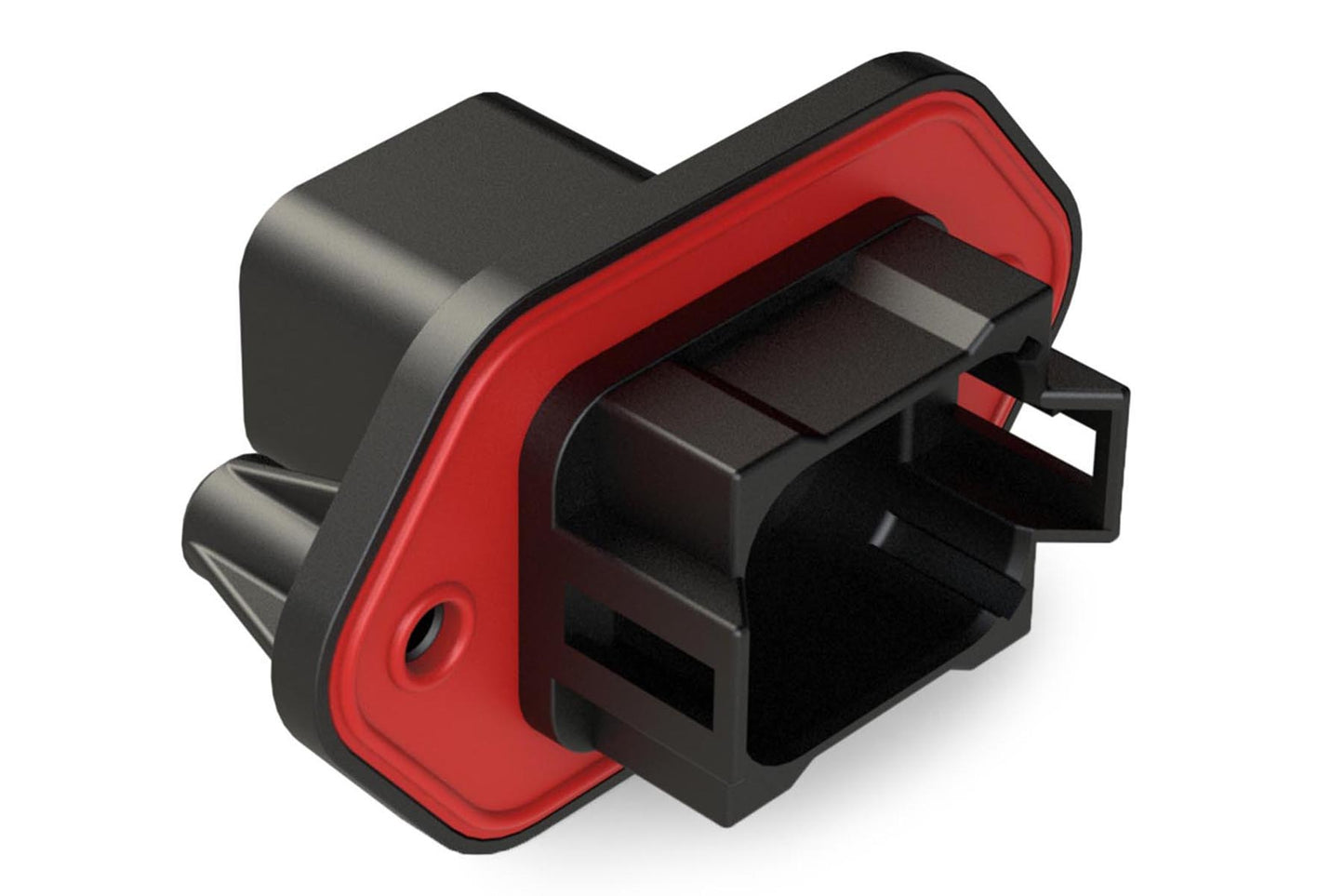 AT04-08PC-PM12 8 Position Receptacle, Pin, Nickel, Panel Mount, Self-Threading, Reduced Diameter Seal, Keyed C