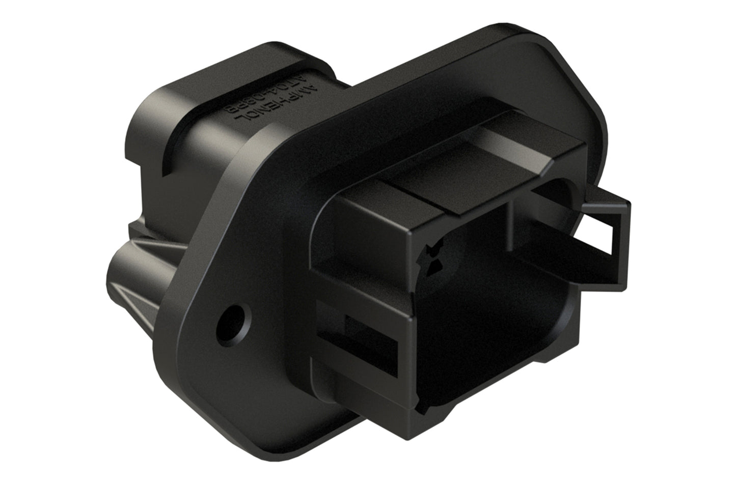 AT04-08PB-PMR7 8 position panel mount receptacle with endcap, Pin, reduced seal. Key position B
