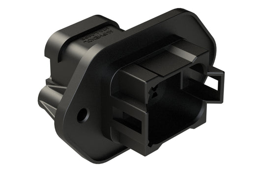 AT04-08PB-PMR7 8 position panel mount receptacle with endcap, Pin, reduced seal. Key position B