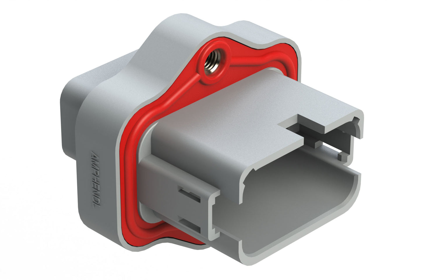 AT04-12PA-PM05 12-Way Panel Mount Receptacle with Flange. DT04-12PA-LE05