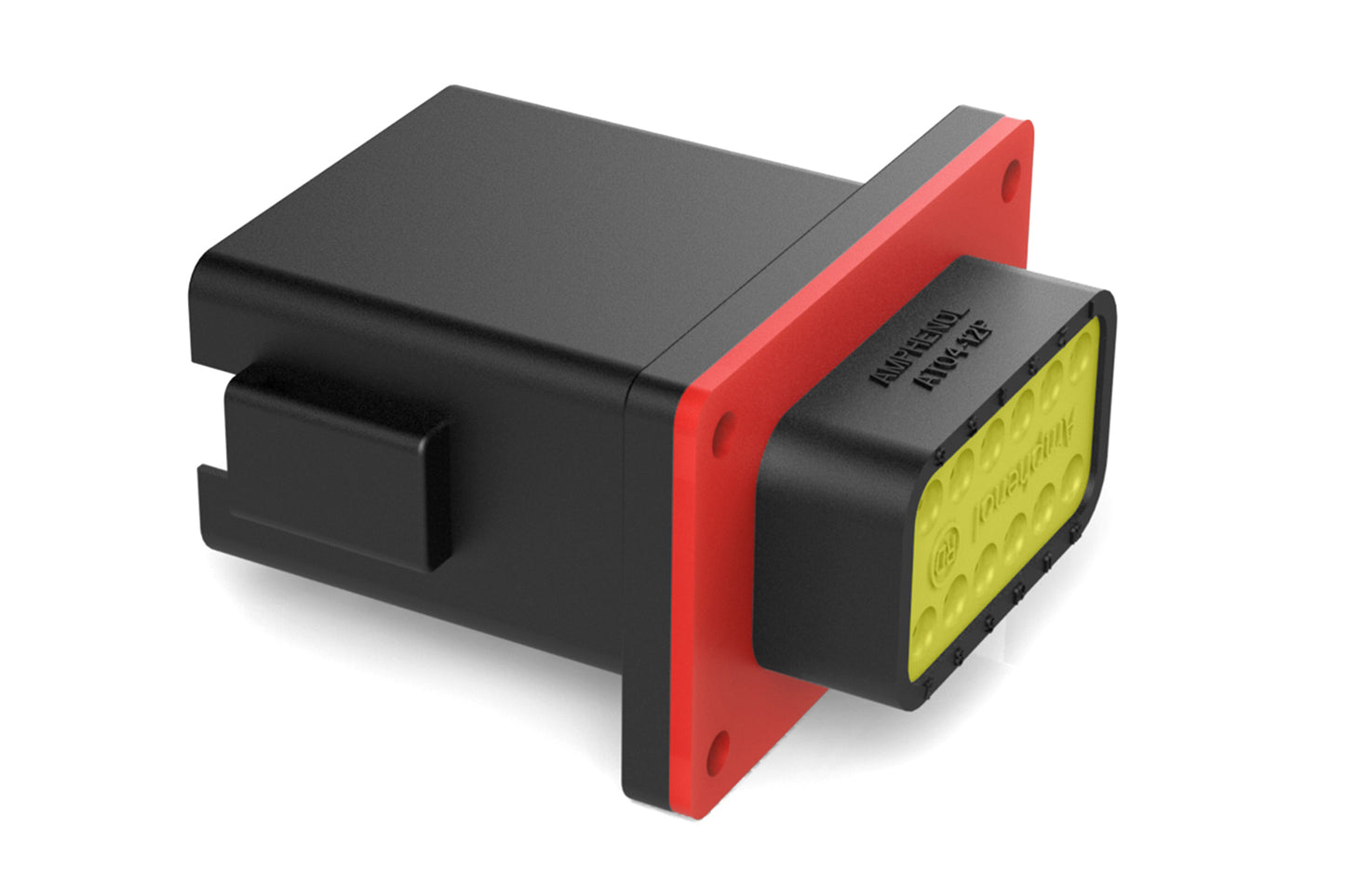 AT04-12PB-PM02 12 Position Receptacle, Panel Mount, Reduced diameter, Keyed B