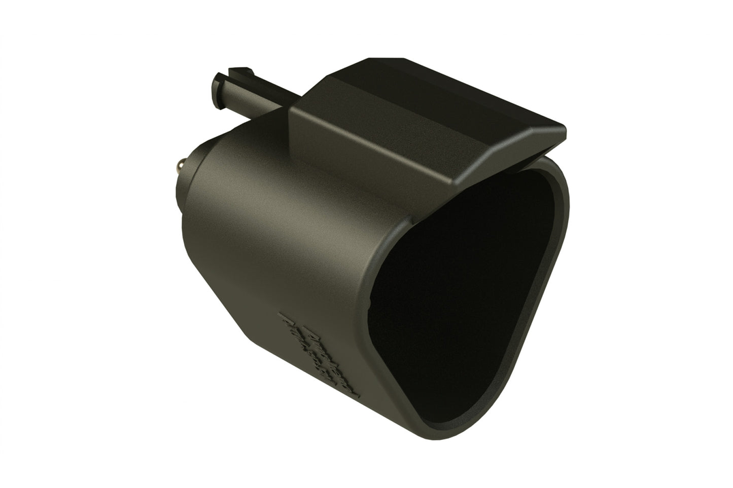 AT04-3P-BM01 3 Position PCB Flangeless (Snap Fit) Board Mount Receptacle, Pin, Gold Plated Contacts Included, No Potting, Black