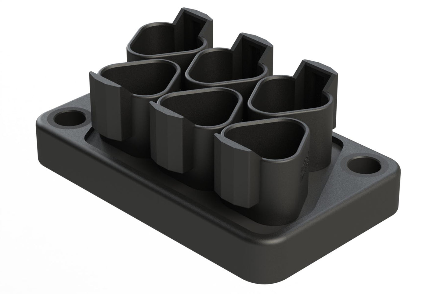 AT04-3PBM02J1939-X601 18 Position J1939 CAN Bus Splitter Control Module, 3 Pin x 6 Device Layout, Contact Gold Contacts, 13A, Potted, Black