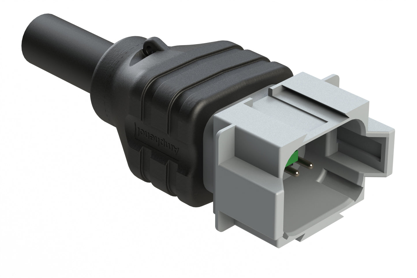 AT04GY-08PA-N-TPE-M10 8 Position Receptacle Single-Ended Molded Cable Assembly. Black TPE, Uses Connector AT04-08PA, 10 Meter Length. DT04-8P-2156-10M