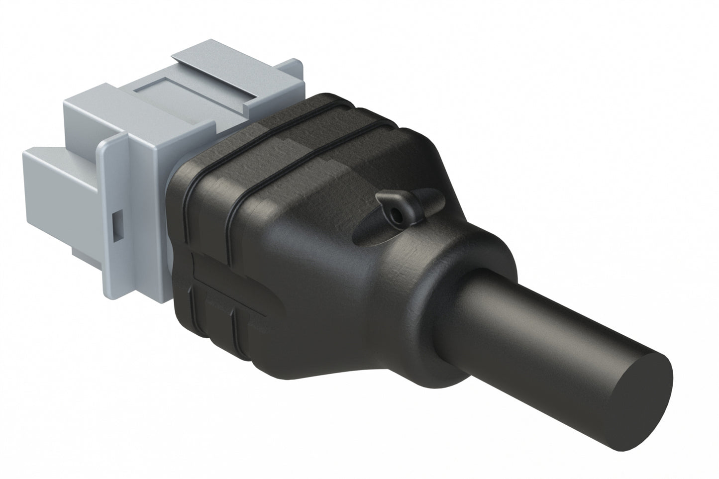 AT04GY-08PA-N-TPE-M2 8 Position Receptacle Single-Ended Molded Cable Assembly. Black TPE, Uses Connector AT04-08PA, 2 Meter Length. DT04-8P-2156-2M