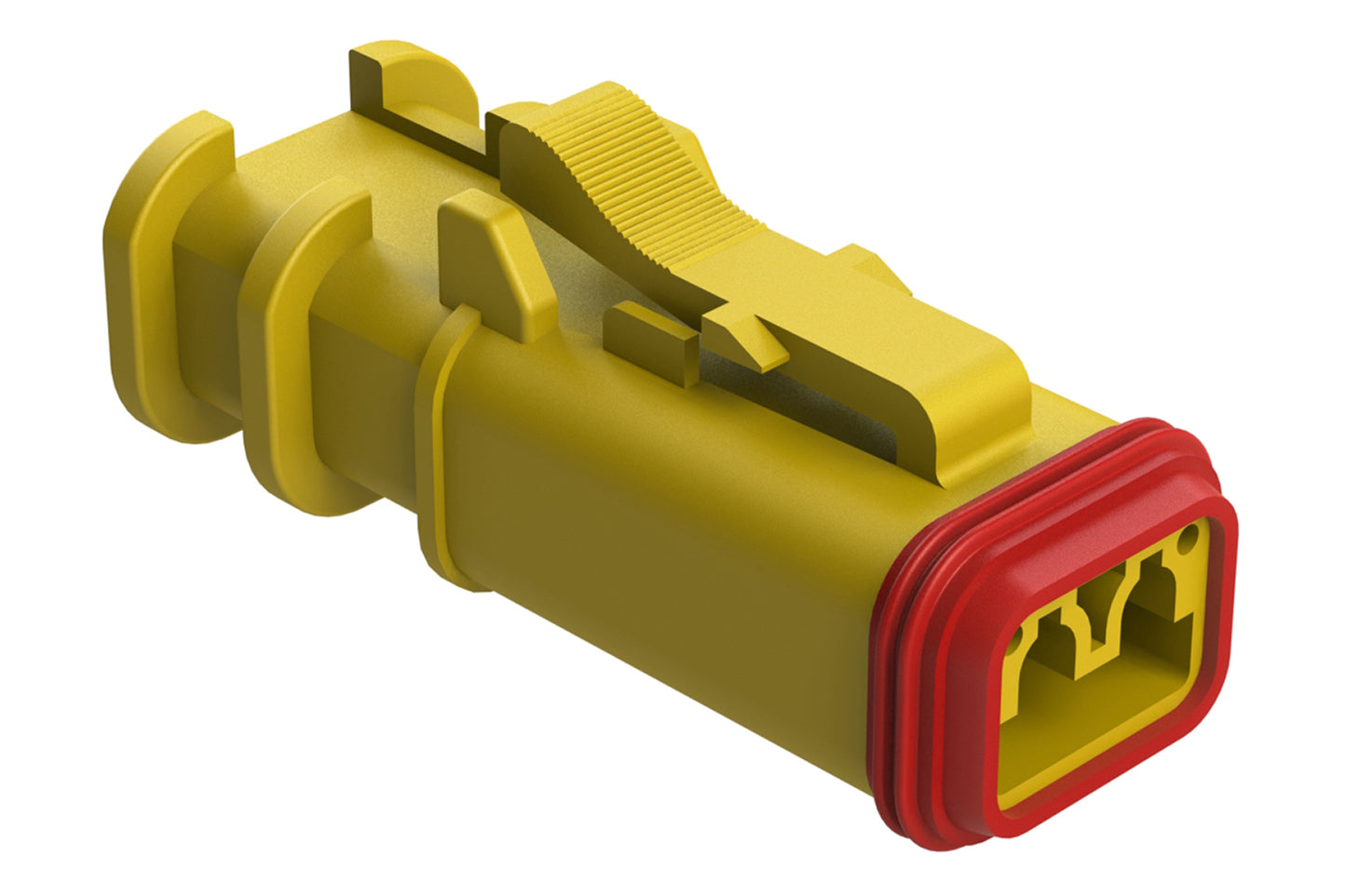 AT06-2S-OMYEL 2 Position, Plug, Socket, Structure Plus™, Yellow