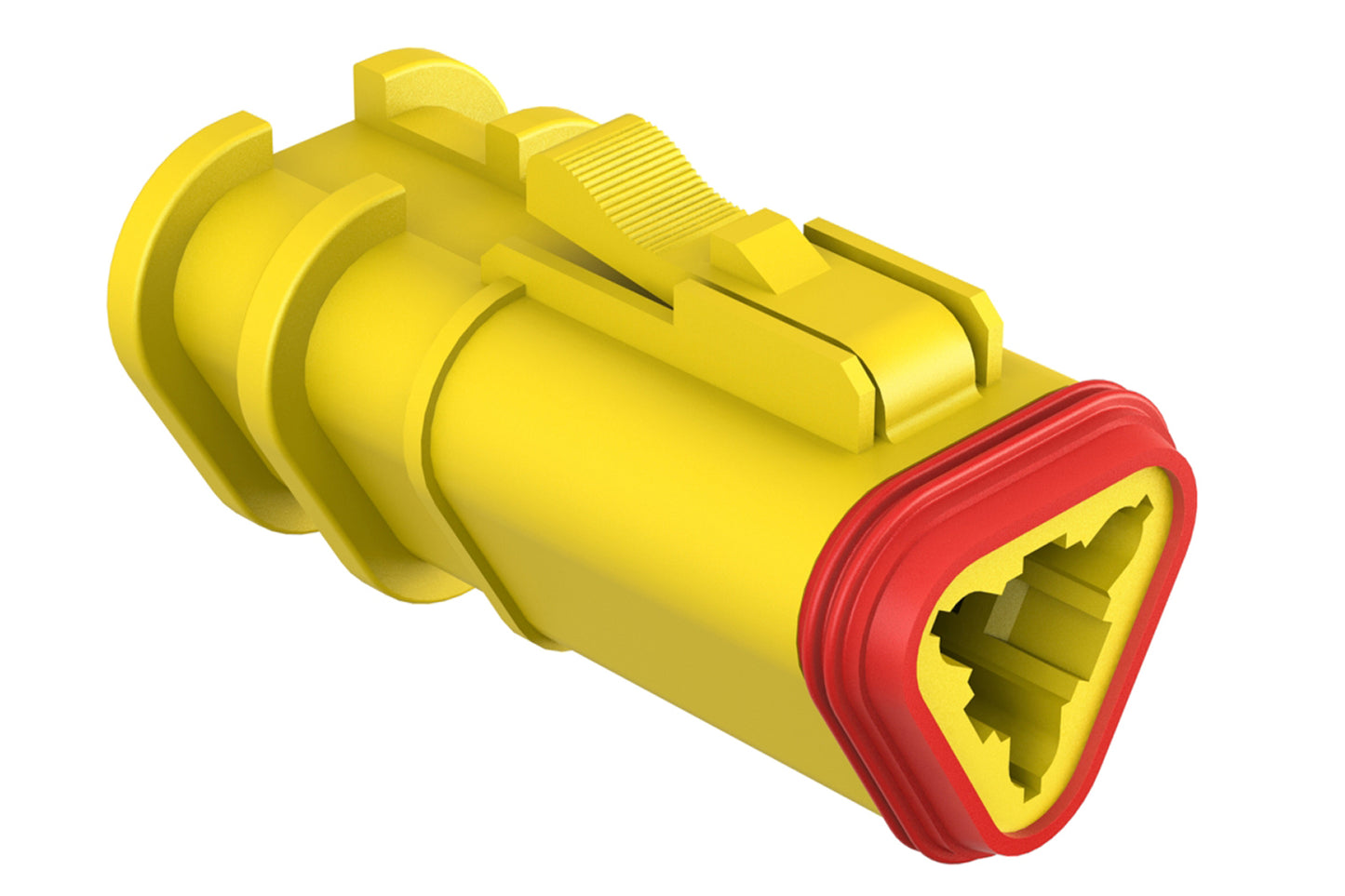 AT06-3S-OMYEL 3 Position, Plug, Socket, Structure Plus™, Yellow