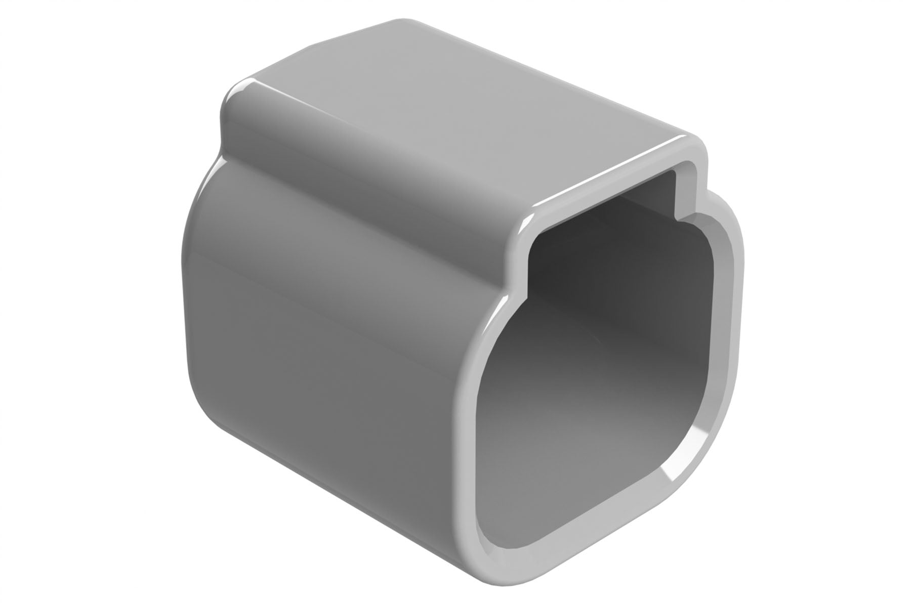 AT2P-DC 2 Position Protective Cap, Receptacle, AT Series™, Grey. DT2P ...