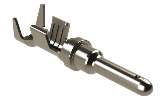 AT60-12-0166-LP Size 12 Stamped & Formed Contact, Nickel Plated, Male, 12-14AWG , Loose Pieces, Bag of 50. 1060-12-0166