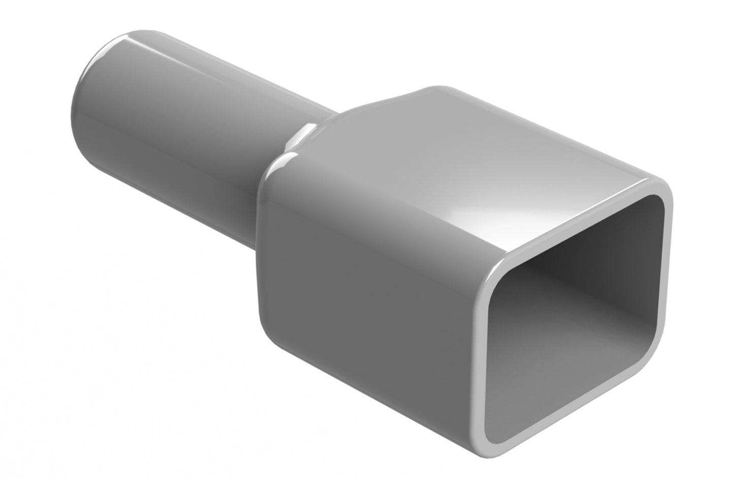 AT8P-BT Boot (Backshell) for 8-way Receptacle, Grey. DT8P-BT