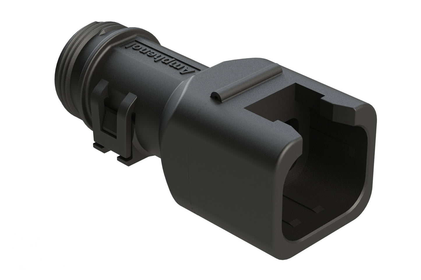 ATBS-235-0405 4 Position Backshell fits AT06-4S* Plugs, Black. 1011-235-0405
