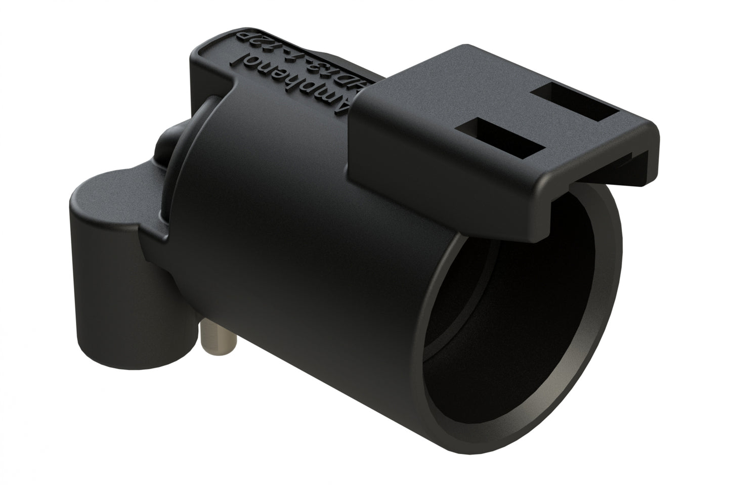 ATFHD13-1-12P-BM13 1 Position, Right Angle Board Mount Receptacle, Pin, Self-Threading, Tin Plated Size 12 Contact