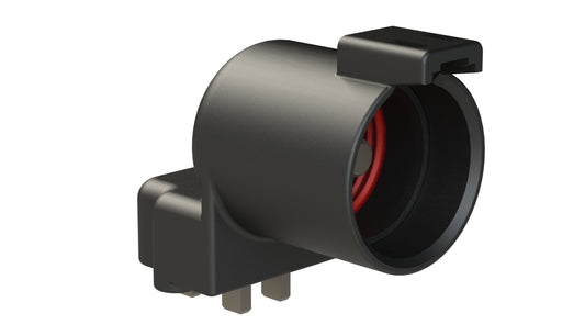 ATFHD13-1-4P-BM13 1 Position, Board Mount Receptacle, Contact Size 4