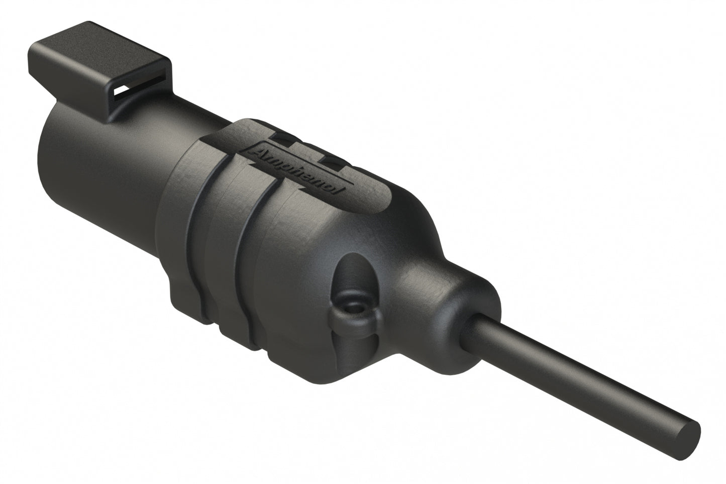 ATHD04-1-12P-10G-M1 1 Position Single-ended Overmolded Cable Assembly, Receptacle, Pin Contact Size 12, 10AWG, 1 Meter Length