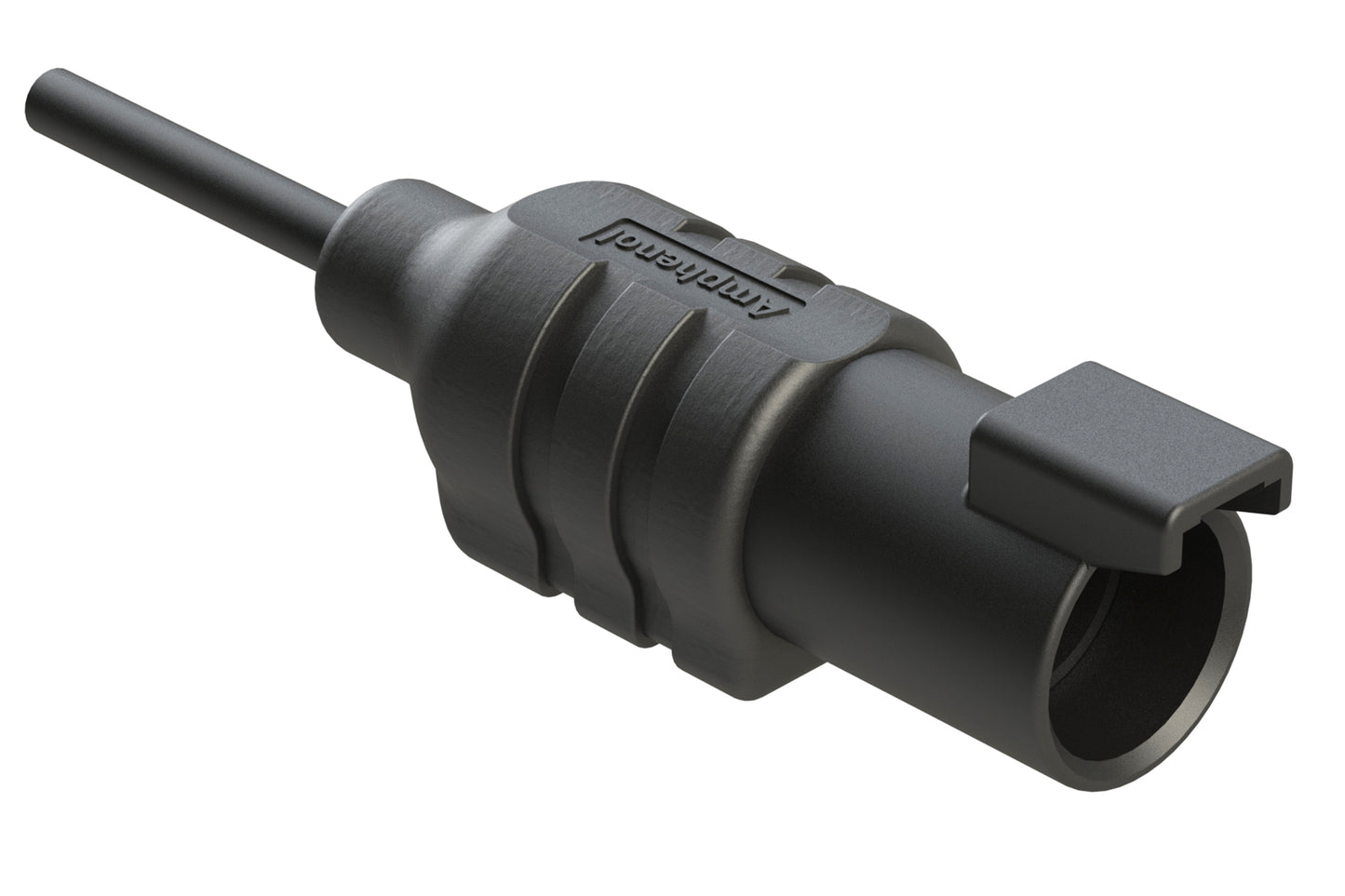 ATHD04-1-12P-10G-M2 1 Position Single-ended Overmolded Cable Assembly, Receptacle, Pin Contact Size 12, 10AWG, 2 Meter Length